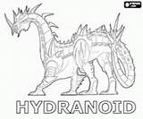 Bakugan Coloring Hydranoid Pages Aquos Dragonoid Printable Drago Dan Preyas sketch template