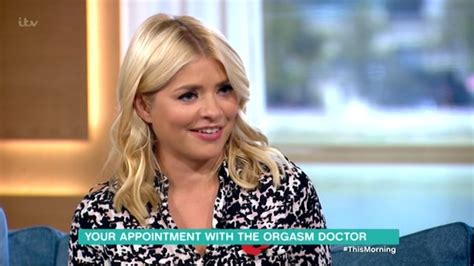 holly willoughby beams with delight as she learns new