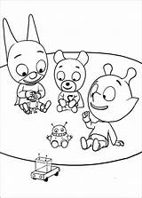 Coloring Samsam Pages Printable Cartoons Coloriage sketch template