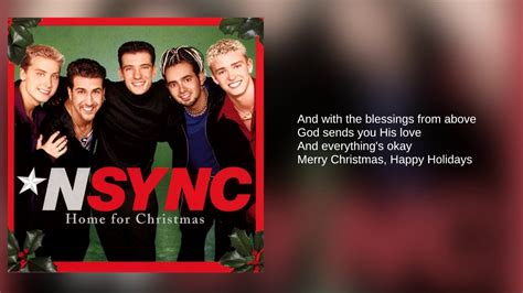 n sync 04 merry christmas happy holidays lyrics youtube