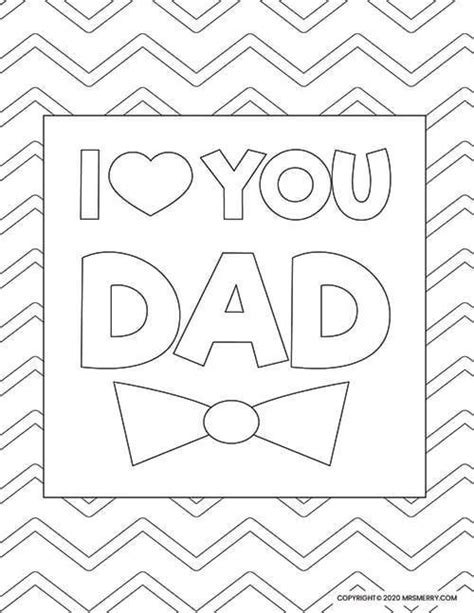 dad  coloring coloring pages