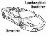 Lamborghini Reventon Aventador Kolorowanki Huracan Druku Gallardo Sportive sketch template