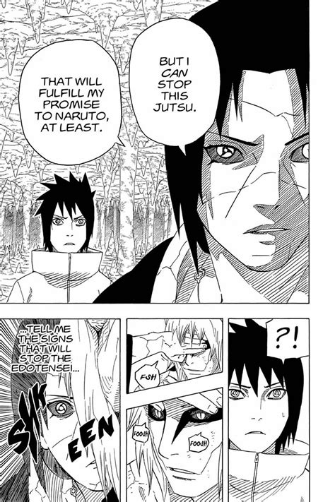 itachi  sasuke manga panel