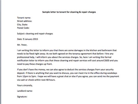 sample demand letter  property damage collection letter template