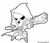 Reaper Overwatch Coloring sketch template
