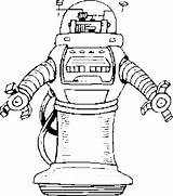 Robot Coloring Pages Coloringpagesabc Matthew February Posted sketch template