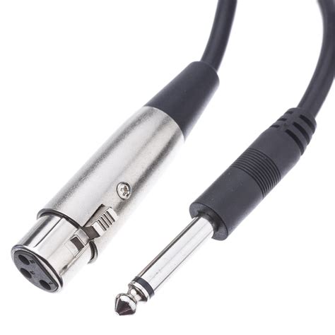 ft xlr audio cable xlr female    mono male