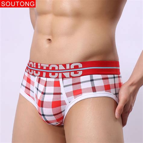 Buy Mens New Cotton Boxers Sexy Gay Underwear Men