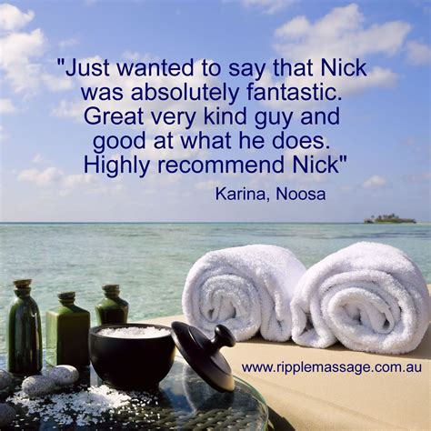 karina great feedback sunshine coast massage httpswww