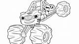 Blaze Crusher Truck Monsterwielen Macchine Topkleurplaat Liveitbeautiful sketch template