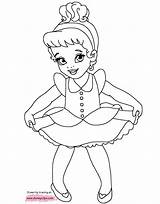 Princesses Cinderella Princesas Diznijeve Bojanke Disneyclips Bubakids Prinzessin Mehr sketch template