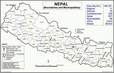 nepal map  nepal