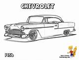 Coloring Car Chevy Pages Cars Muscle Classic Hot Rod Chevrolet Drawings Camaro Truck Clipart Print Color Bel Drawing Old Adult sketch template