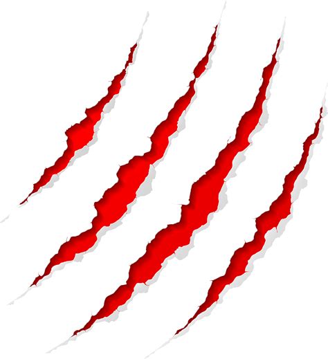 claw marks vector  getdrawings
