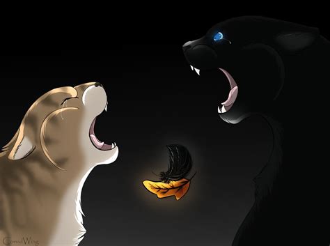 Leafpool And Crowfeather Warrior Cat Memes Warrior Cats Fan Art
