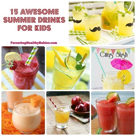 quick summer drinks  kids