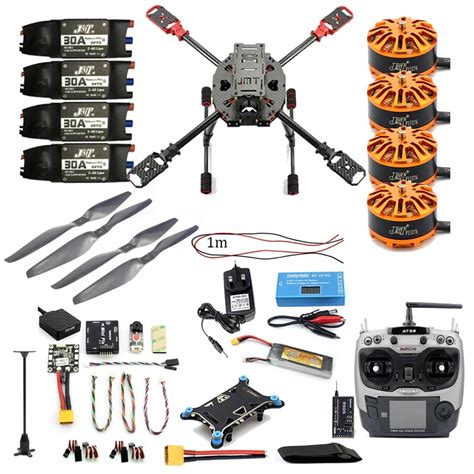 full set diy ghz  aixs quadcopter rc drone mm frame kit mini pixgps ats tx rx brushless