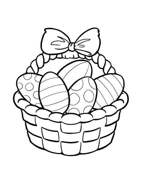 basket coloring page images
