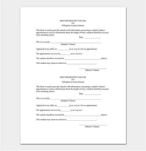 doctors appointment letter  sample letters formats