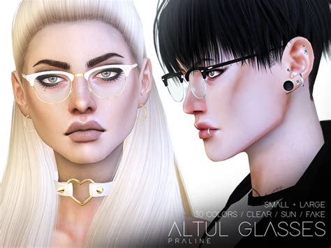 Altul Glasses By Pralinesims At Tsr Sims 4 Updates