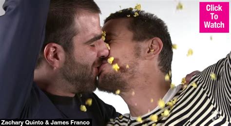 [watch] Zachary Quinto And James Franco Kiss At Sundance