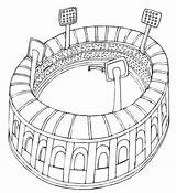 Coloring Stadium Pages Class Options Cup Coloringpagesfortoddlers Colouring Printable Building sketch template