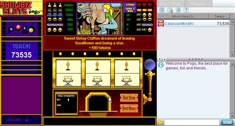 showbiz slots screenshots  browser mobygames