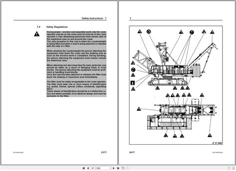 terex demag crawler crane cct part manual operator technical manual schematic diagram