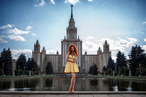 Images Moscow Russia Redhead Girl Nadezhda Neyasova George