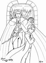Malfoy Draco Coloring Pages Harry Potter Lucius Coloriage Divyajanani Choose Board sketch template