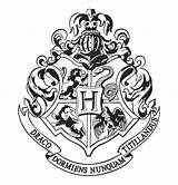 Hogwarts Gryffindor Dot Crests Nicepng Badges Getdrawings Poudlard école Templeman Erica sketch template