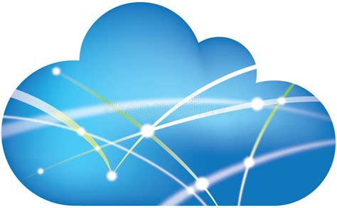 network cloud stock illustration illustration  technology