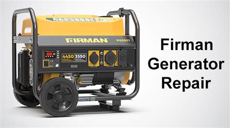 firman generator repair generatorstopcom