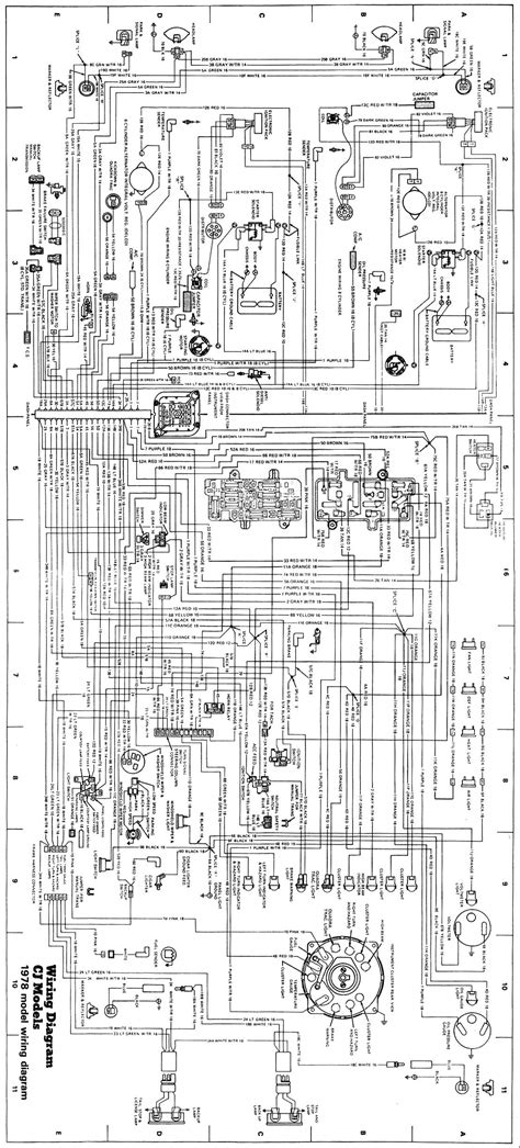 jeep cj wiring diagram   jeep cj wiring schematic  engine wiring diagram