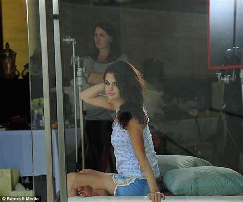 selena gomez puts justin bieber problems to one side as she models new