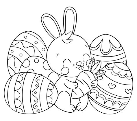 religious easter coloring sheets  printable