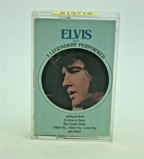 elvis a legendary performer vol 2 by elvis presley audio cassette