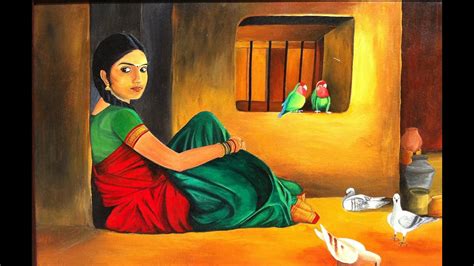 Beautiful Indian Women In Paintings And Pictures