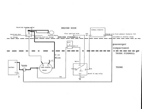 trunk mounted battery wiring diagram