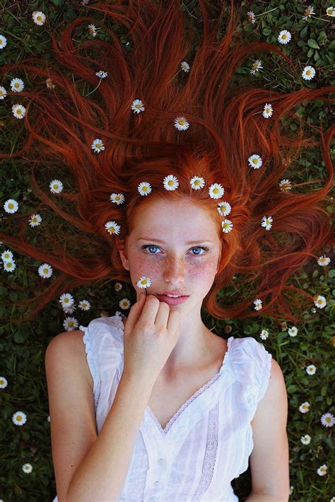 striking portraits of gorgeously freckled redheads by maja topcagic the ultimate whimsical