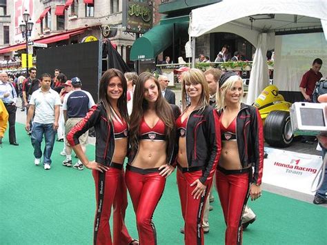 F1 Returning To Montreal In 2010 Paddock Girls Grid Girls Pit Girls