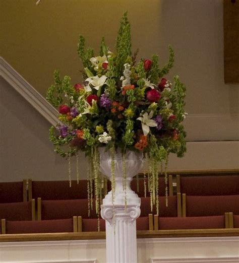 altar flowers vase  flower  pinterest