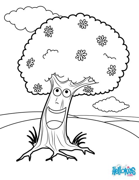 valentine tree coloring pages coloring pages
