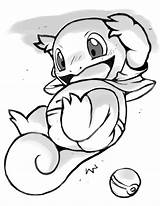 Squirtle Coloring Pages Pokemon Jump Ball Printable Azcoloring Via sketch template