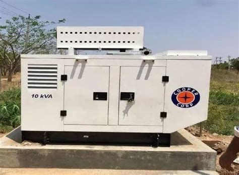 cooper 10 kva small size crdi engine dg set 1 3 phase at rs 165000