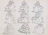 Disney Ector Sir Walt Kahl Milt Sketches Character Animation Stone Characters Sword Cartoon Sheet Expressions Studios Reference Sketch References Fanpop sketch template