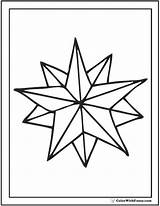 Star Coloring Double Pages Book Pdf Printable sketch template