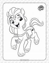 Sunny Starscout Pipp Petals Izzy Moonbow Hitch Zipp Equestria Coloringoo Trailblazer Youloveit Hasbro Mylittlepony sketch template