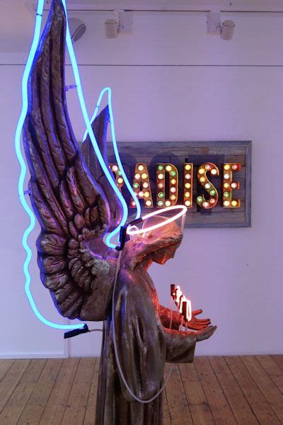 between heaven and hell chris bracey at scream opening ceremony a savage journey neon