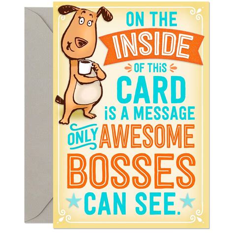 for an awesome boss pop up boss s day card greeting cards hallmark
